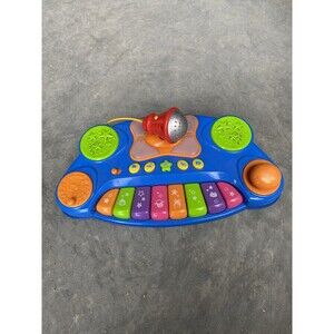 Winfun Magic Lights DJ Mixer Baby Musical Toy Beat Bop Blue